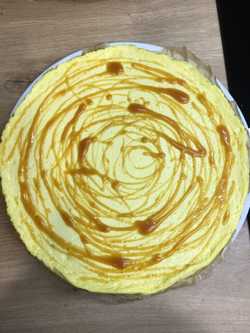 Cheesecake s karamelovou polevou